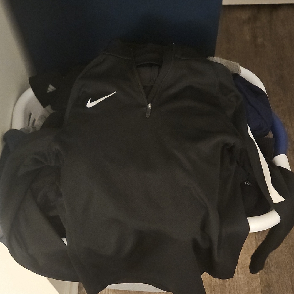 Nike Black Quarter-Zip Pullover Soccer